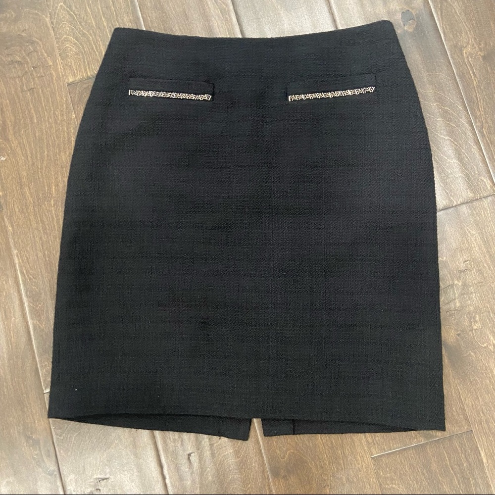 Karl Lagerfeld Black Pencil Skirt size 4